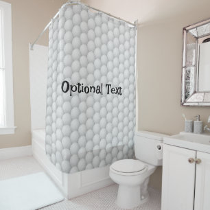 Golf Balls Abstrait rideau de douche