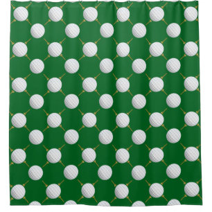 Golf balls and Tees on Green