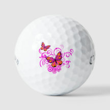 Golf Balls Butterfly