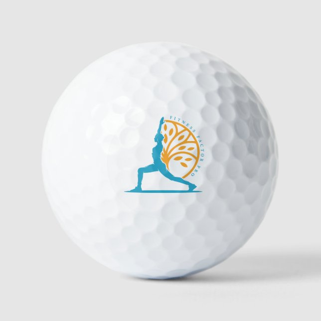 Golf Balls by Fitness Factor Pro (Front)