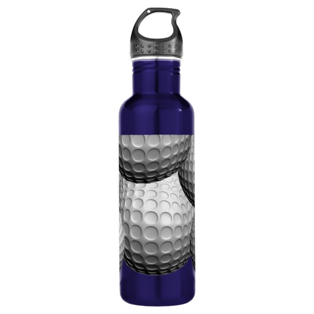 Golf Balls Customizable 710 Ml Water Bottle (Front)