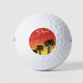 Golf Balls - "Desert Celebration"  by All Joy Art
