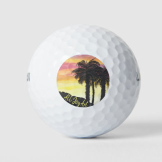 Golf Balls - "Desert Dream"  by All Joy Art