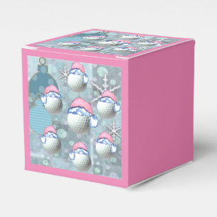 Golf Balls Favor Box