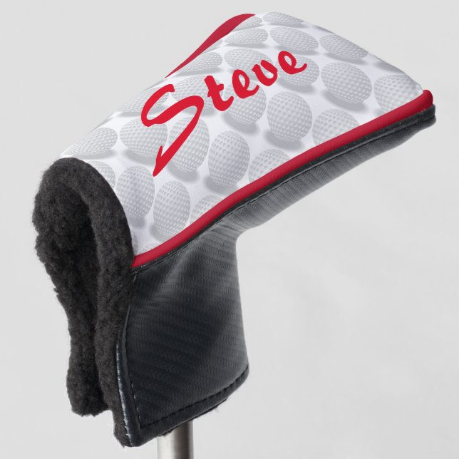 Golf Balls Head Cover (3/4 Front)