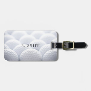 Golf Balls Luggage Tag