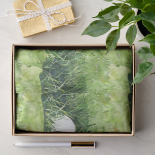 Golf balls on Green background Tissue Paper