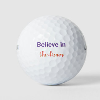 Golf Balls with the inscription