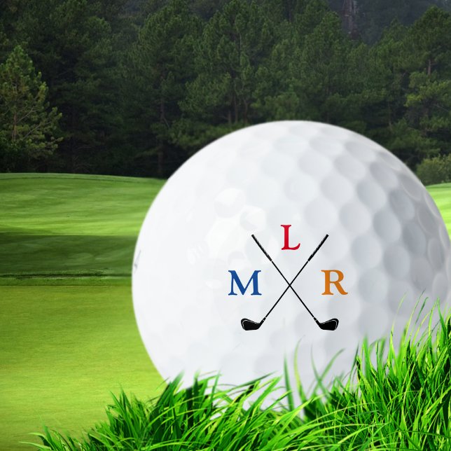 Golf Balls with Three Initial Letters (Creator Uploaded)