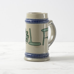 Golf Beer Stein