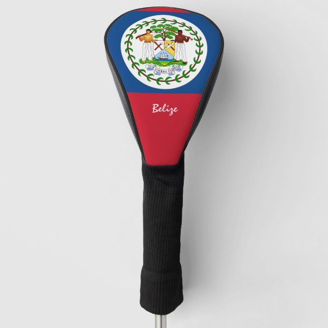 Golf Belize & Belize Flag / Golf Clubs Covers (Front)