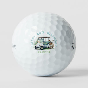 Golf Birthday Gift Personalized Golf Balls