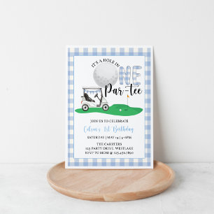 Golf birthday, Golf Party Invitation