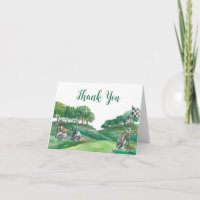 Golf Birthday Party Green Course Folded Tent 