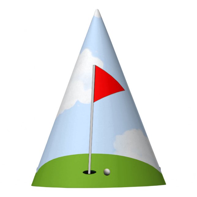 Golf Birthday Party Hat (Front)