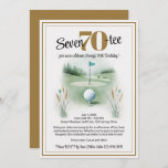 Golf Birthday Party Invitations for 70th<br><div class="desc">Get the best golf birthday party invitations for his 70th. Cheers to 70 years with fun and stylish invites that hit a hole-in-one!</div>