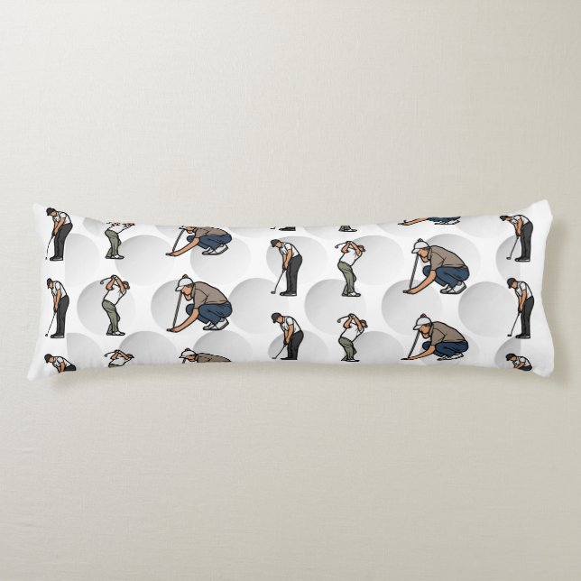 Golf Body Pillow (Front)