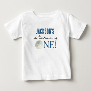 Golf Boy 1st Birthday Baby T-Shirt
