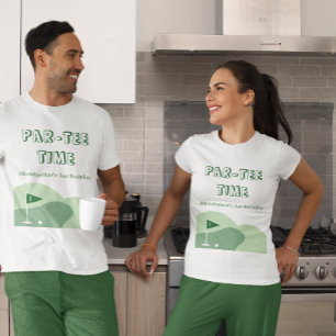 Golf Boy 1st Birthday Parent T-Shirt