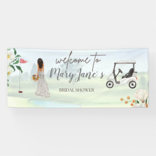 Golf Bridal Shower for Golfer Banner
