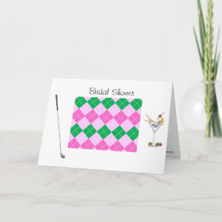 Golf Bridal Shower Invitation