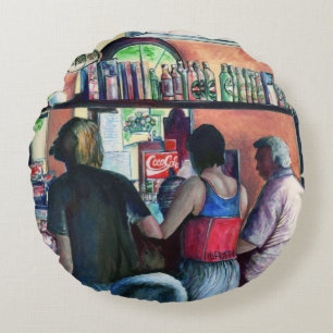 Golf Bufe, Budapest Round Pillow