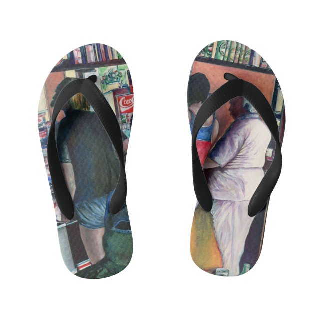 Golf Buffe, Budapest Kid's Flip Flops (Footbed)