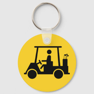 Golf Buggy Keychain