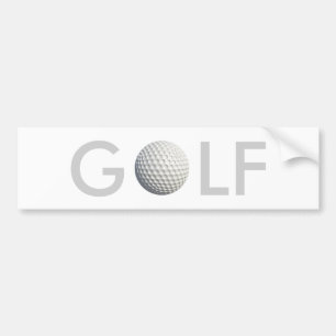Golf Bumper Sticker