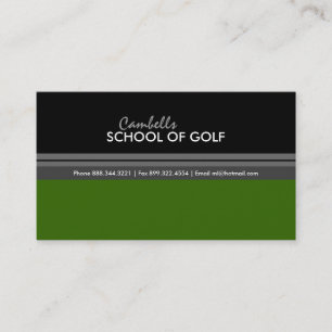Golf Business Card