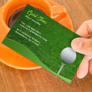 Golf Business Card