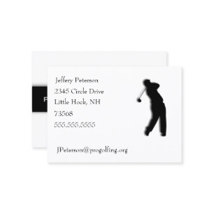 Golf Business Card