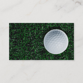 Golf business card design