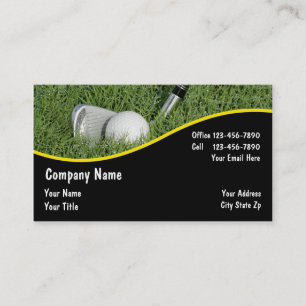 Golf Business Cards