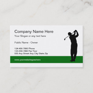 Golf Business Classic Carte de visite