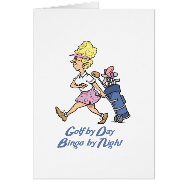 golf by day bingo by night (Front)