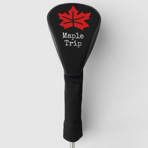 Golf Canada with Maple leave for Canadian trip   Golf Head Cover
