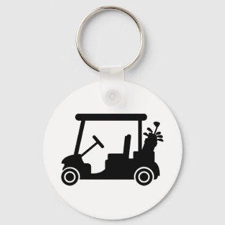 Golf car keychain
