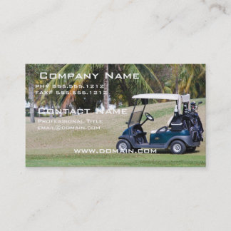 Golf Cart Business Card