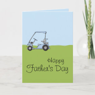 Golf Cart - Customized Greeting Card