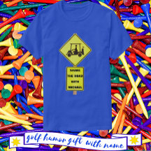 Golf Cart Driver with Name