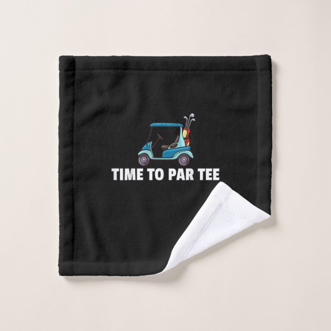 Golf Cart Gift Golfeur Funny Men (Gant de toilette)