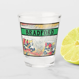 Golf Cart Golfer Players Name Dad Grandpa etc Shot Glass