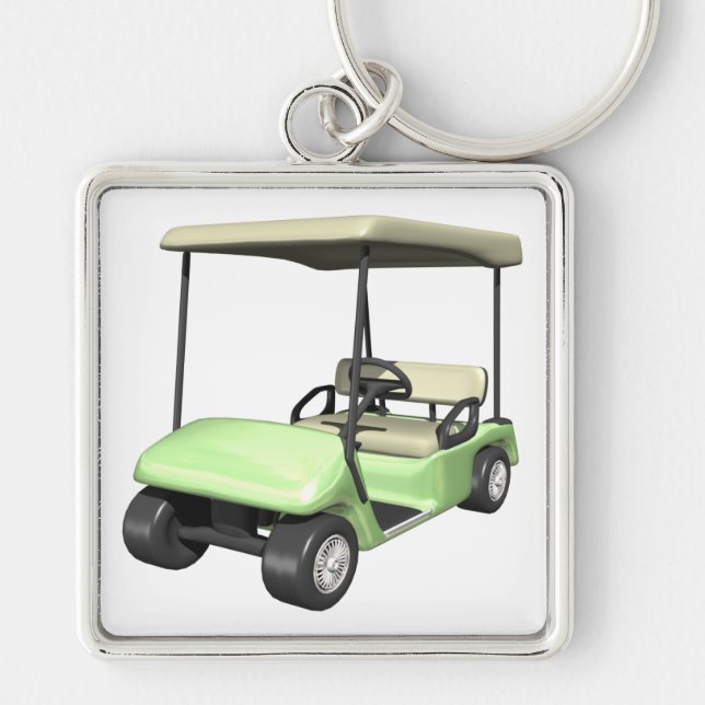 Golf Cart Keychain (Front)