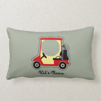 Golf cart lumbar pillow