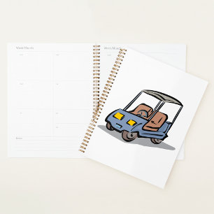 Golf Cart Spiral Planner