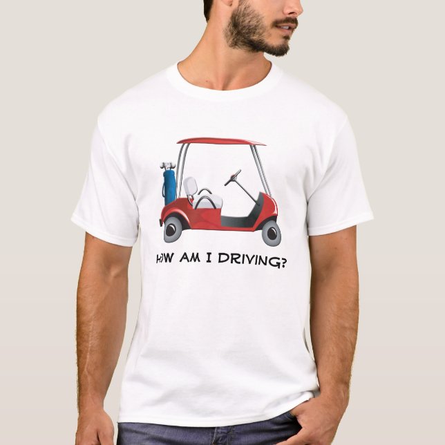 Golf Cart T-Shirt (Front)