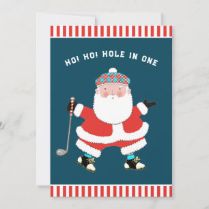 Golf Cartes de fin de année de Noël