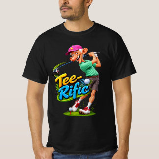 Golf Cartoon T-Shirt – Tee-Rific Funny Senior Golf