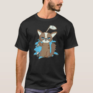 Golf Cat Golfing Golfer Club Balls Putting   Golf  T-Shirt